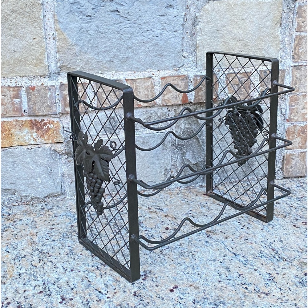 Vintage wine bottles holder Rack